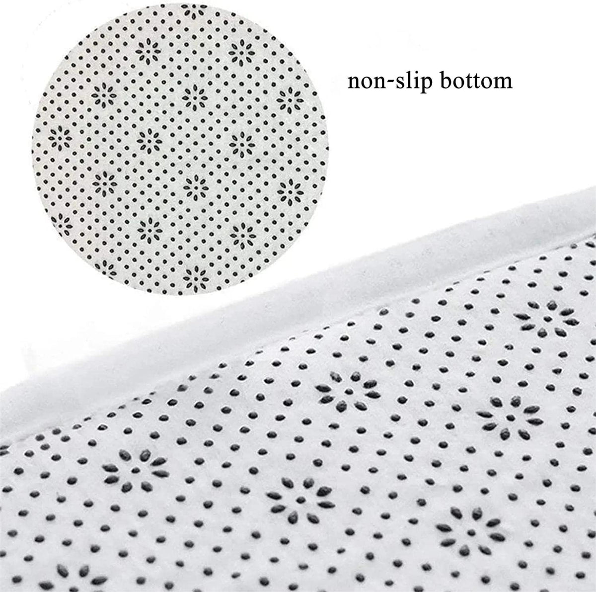 Panda Bear Hug Mat - Soft, Non-Slip, Washable Entrance Rug for Home, Bathroom, and Kitchen - 18x30 Inches