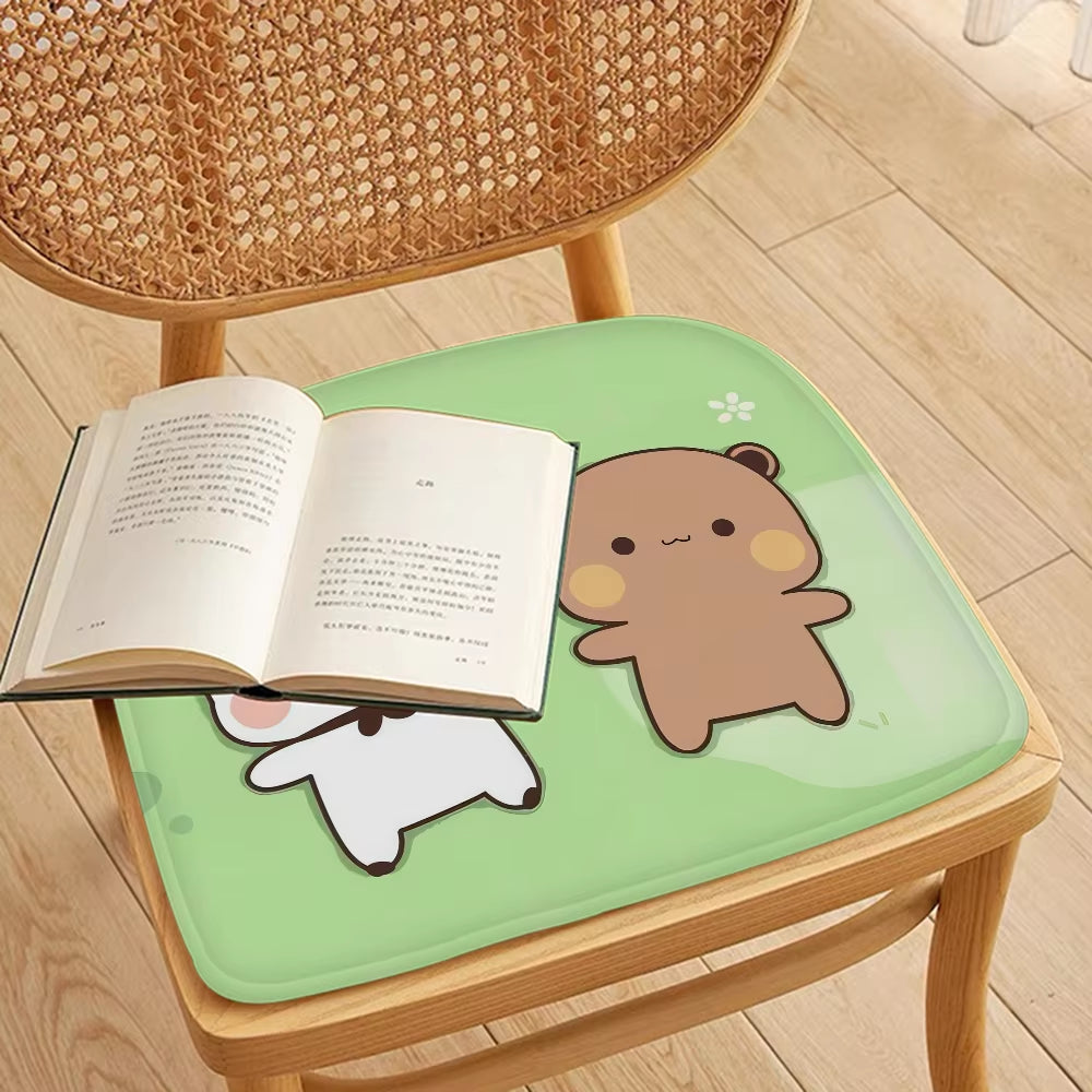 Bubu and Dudu Tie Rope Chair Cushion Soft Office Car Seat Comfort Breathable 45X45Cm Cushion Pads