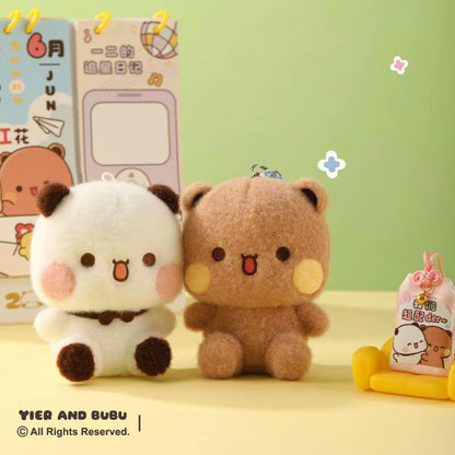 Bubu and Dudu soft panda and bear plush toy, photo 4