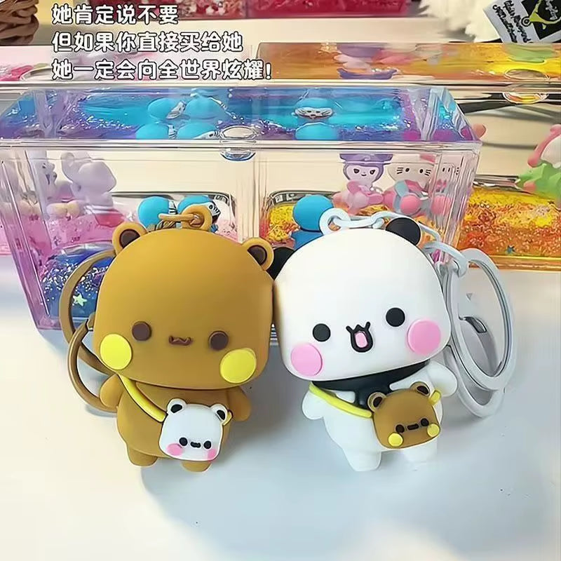 Bubu & Dudu Keychain Duo
