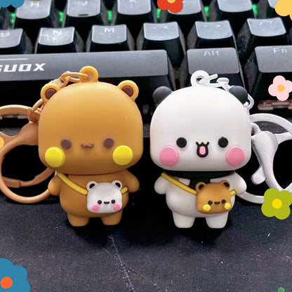 Bubu & Dudu Keychain Duo