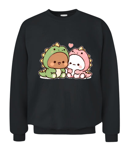 Unisex Crewneck Sweatshirt | Du&Bu Dinosaur
