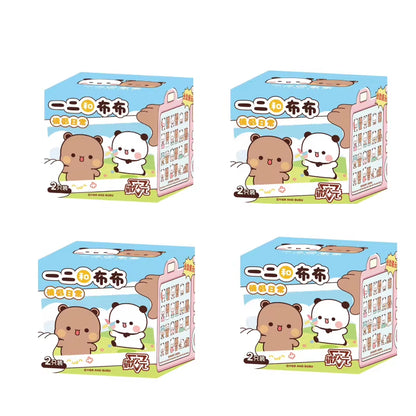 Genuine Yier and Bubu Couple'S Daily Life V3 Series Blind Box Cute Figurine Collection Desktop Ornament Fashion Trend Gift