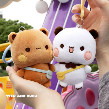 Bubu and Dudu soft panda and bear plush toy, photo 2