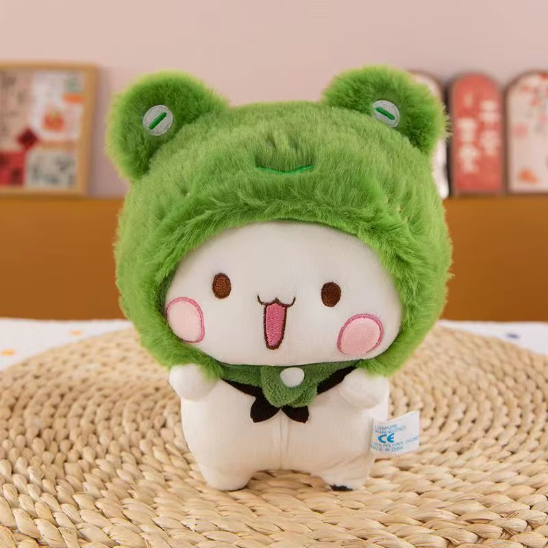 Hot 20Cm Panda Bubu and Yier Plush Toys Cross Dressing Doll Cartoon Panda Bubu and Dudu Various Styles Wear a Hat Plush Toys