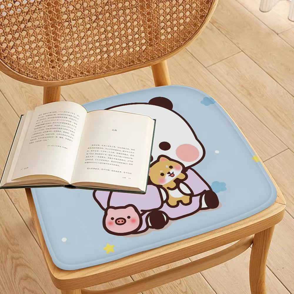Bubu and Dudu Tie Rope Chair Cushion Soft Office Car Seat Comfort Breathable 45X45Cm Cushion Pads