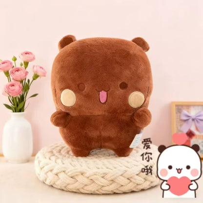 Hot 20Cm Panda Bubu and Yier Plush Toys Cross Dressing Doll Cartoon Panda Bubu and Dudu Various Styles Wear a Hat Plush Toys