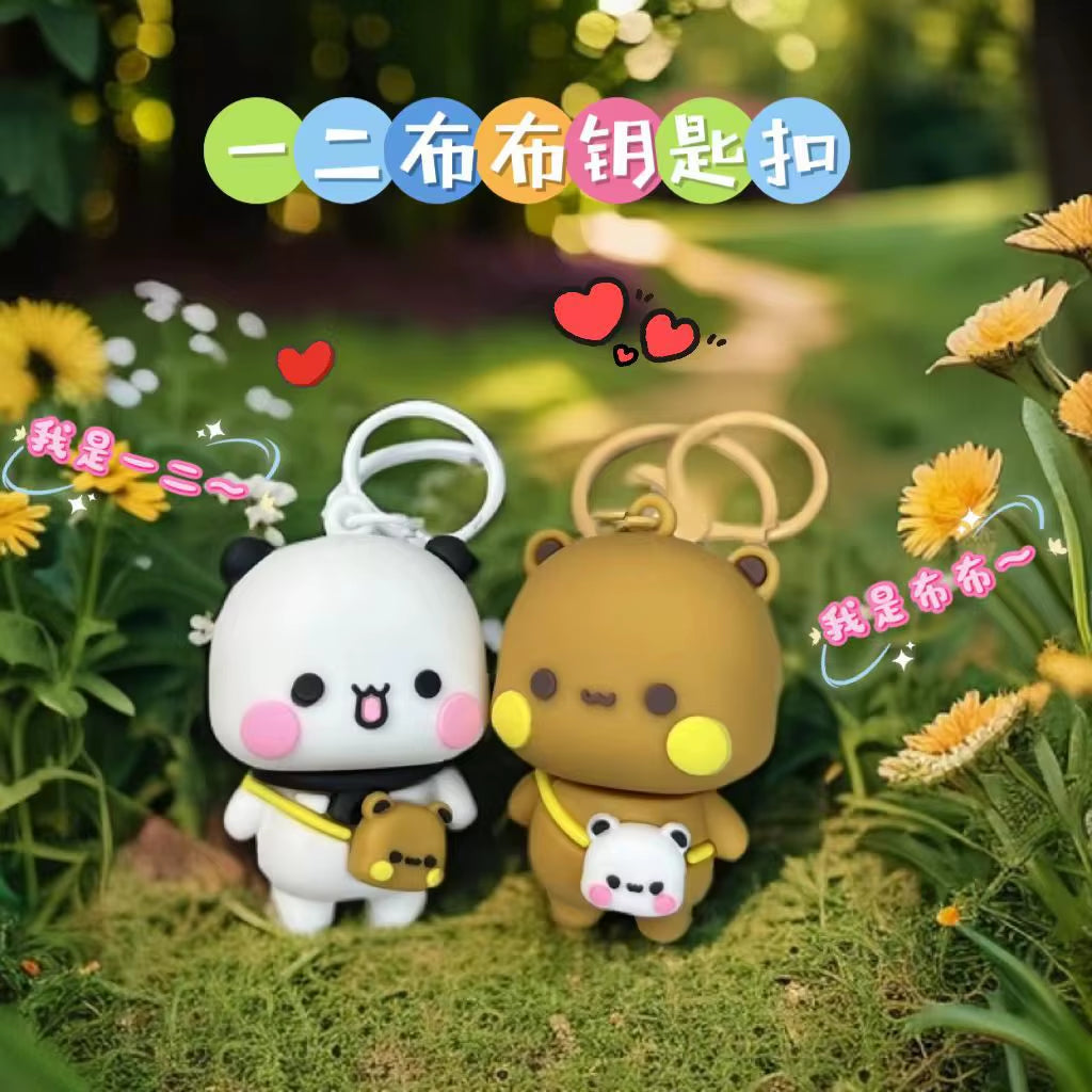 Bubu & Dudu Keychain Duo