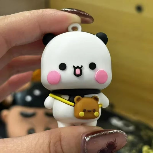 Bubu & Dudu Keychain Duo