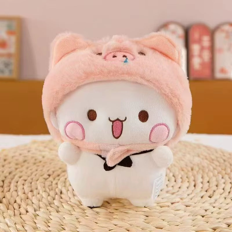 Hot 20Cm Panda Bubu and Yier Plush Toys Cross Dressing Doll Cartoon Panda Bubu and Dudu Various Styles Wear a Hat Plush Toys