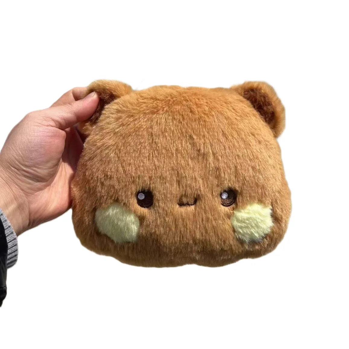 Bubu Dudu Plush Panda Bear Pillow - Soft Cartoon Stuffed Toy for Home Décor and Car Cushion