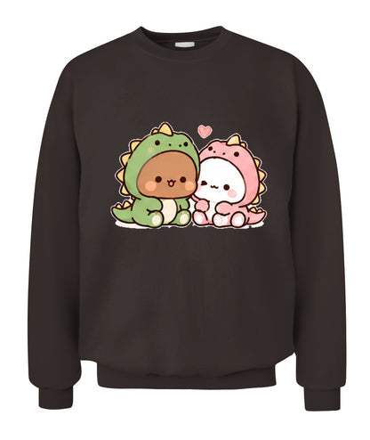 Unisex Crewneck Sweatshirt | Du&Bu Dinosaur