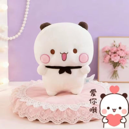 Hot 20Cm Panda Bubu and Yier Plush Toys Cross Dressing Doll Cartoon Panda Bubu and Dudu Various Styles Wear a Hat Plush Toys