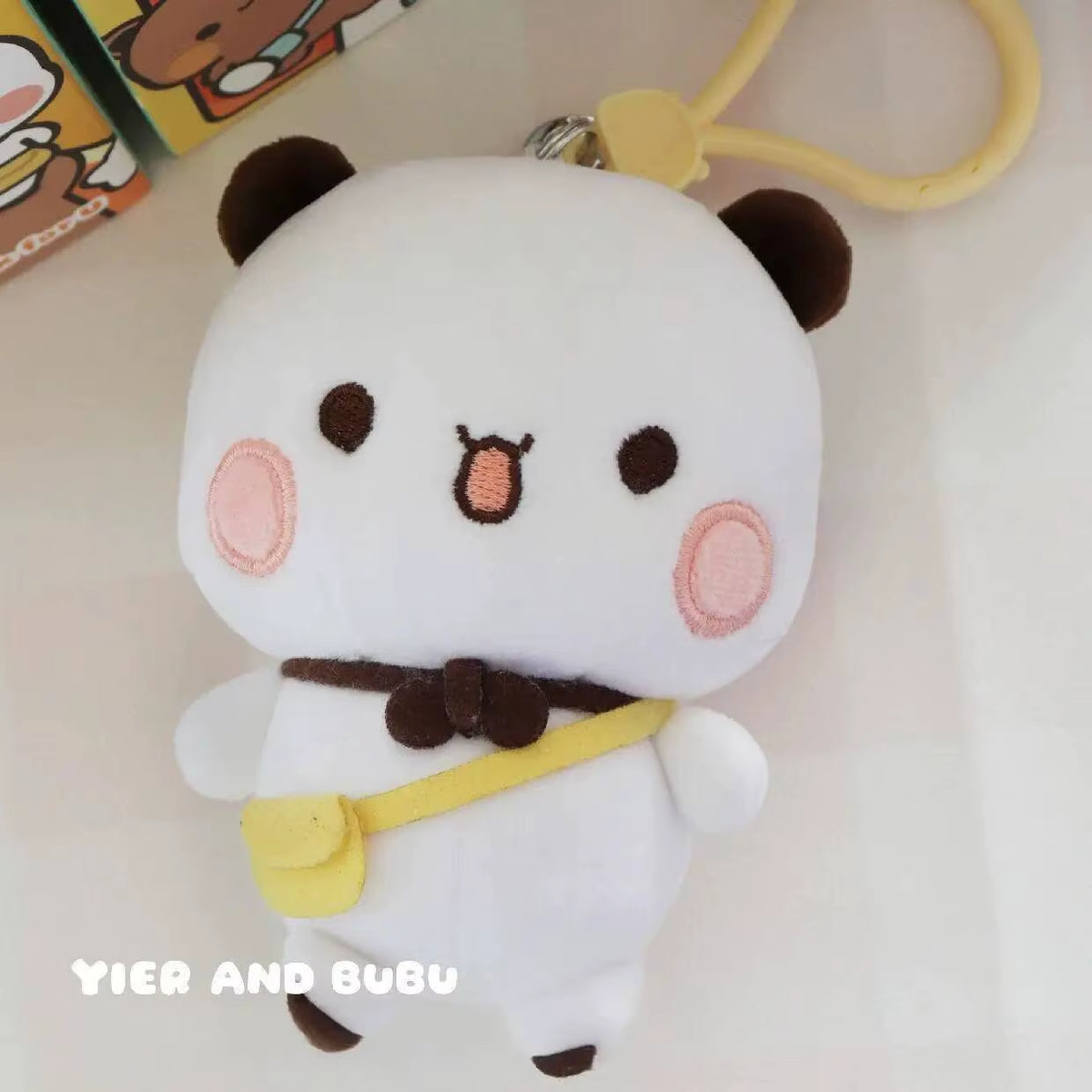 Bubu and Dudu soft panda and bear plush toy, photo 14