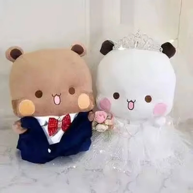 Bubu and Dudu soft panda and bear plush toy, photo 17