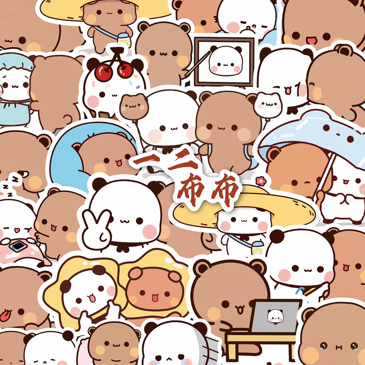 Bubu & Dudu Sticker Pack (100 Pcs)