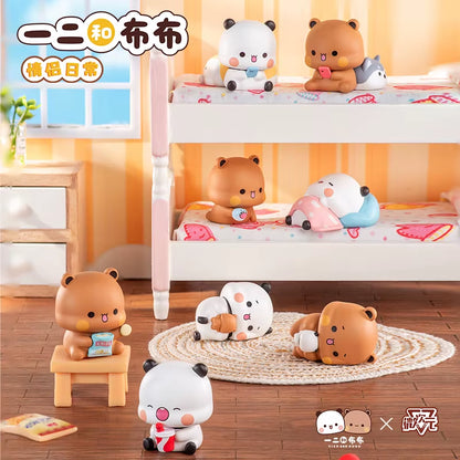Genuine Yier and Bubu Couple'S Daily Life V3 Series Blind Box Cute Figurine Collection Desktop Ornament Fashion Trend Gift