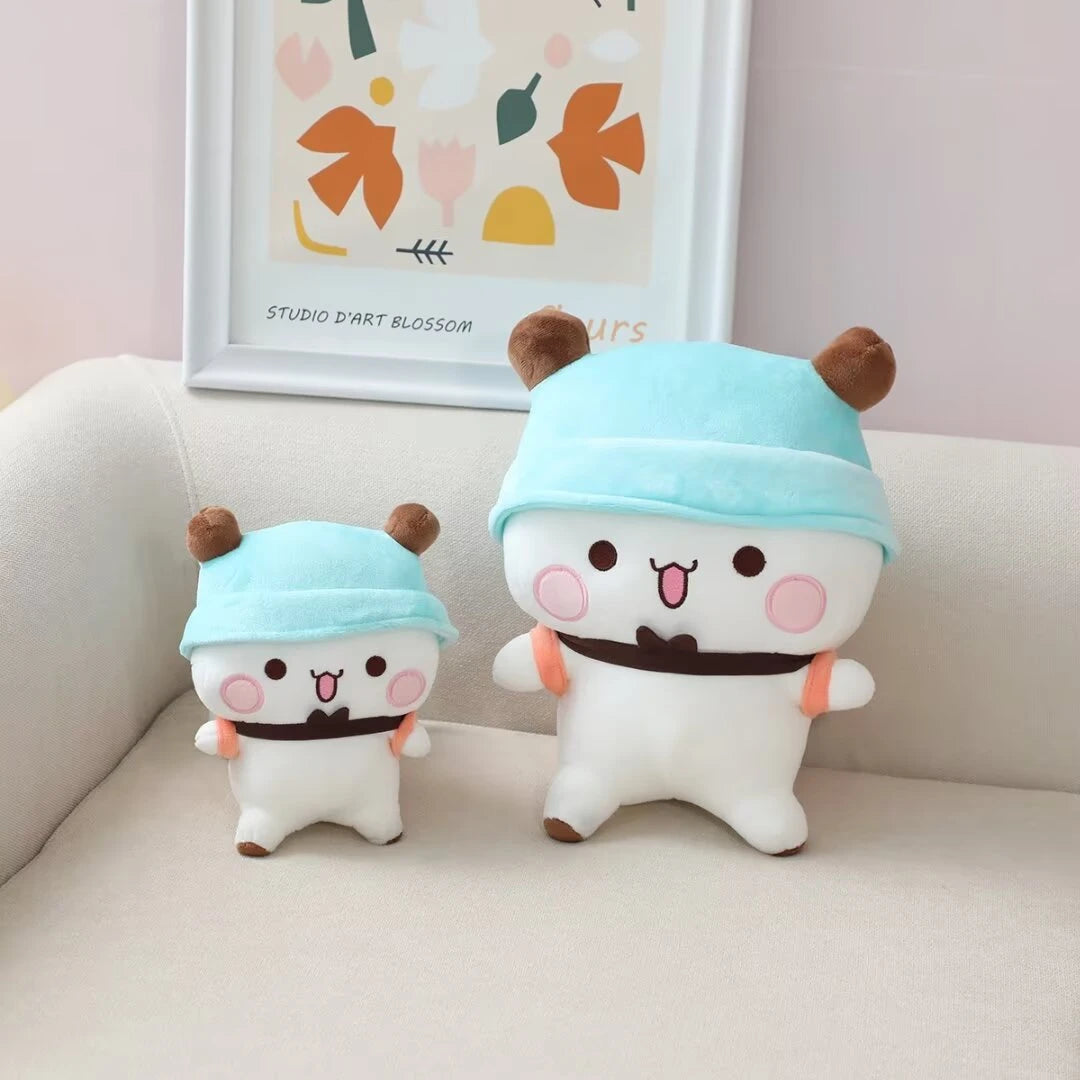 Lovely Bubu and Dudu Panda Bear Cute Stuffed Animal Cuddly Pillow Soft Cushion Kawaii Peluche Xmas Gifts Girl