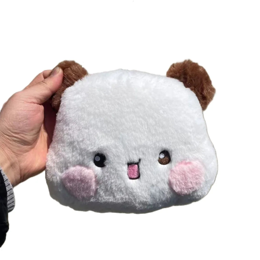 Bubu Dudu Plush Panda Bear Pillow - Soft Cartoon Stuffed Toy for Home Décor and Car Cushion