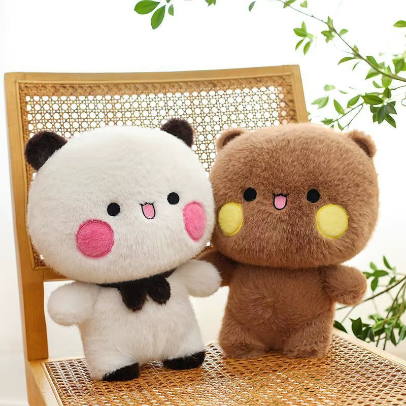 Bubu and Dudu soft panda and bear plush toy, photo 3